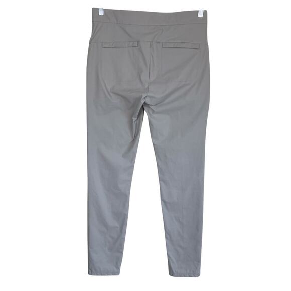 Athleta Sz 6 Wonder Stash Skinny Pants Cream Beige Stretchy Sporty Athleisure - Picture 4 of 16